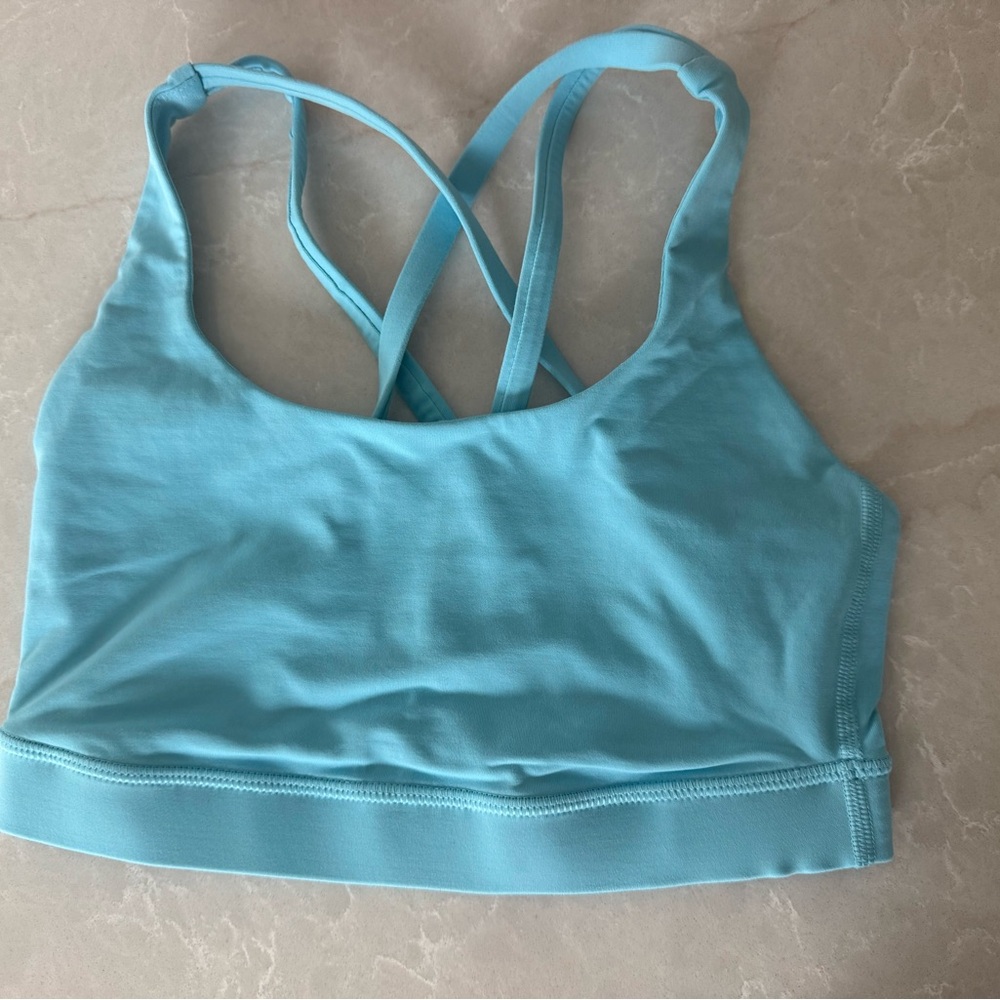 Lululemon Athletica Sky Blue Sports Bra